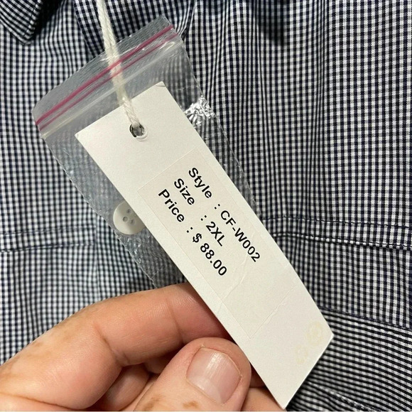 NWT Five four Dress shirt Men size 2XL - Picture 6 of 10